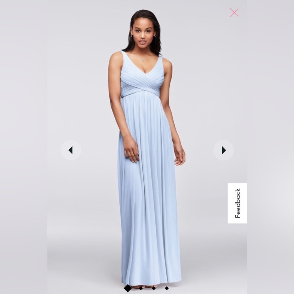 David's bridal bridesmaid dress